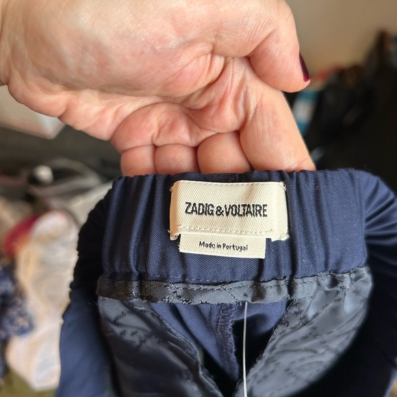 NWT Zadig&Voltaire Pomelo Wool Pant - Picture 6 of 9